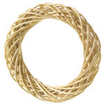 SALE Weidenkranz gesch�lt, Durchmesser 30 cm / 4 cm