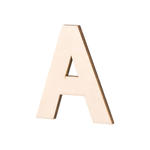 SALE Holz-Buchstabe flach, Gr��e: ca. 80 x 5 mm - Verschiedene Ausf�hrungen