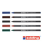 Edding 1255 Kalligraphie-Stift Fasermaler, verschiedene Strichst�rken und Farben