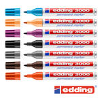 Edding 3000 Permanent-Marker, 1,5-3mm Rundspitze, verschiedene Farben