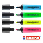Edding 345 Textmarker 2-5mm Keilspitze, verschiedene Farben