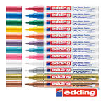 Edding 751 Paintmarker Lackmarker 1-2mm Rundspitze, verschiedene Farben