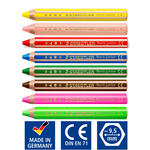 Staedtler Kindermalstift 3in1, Noris junior 140 - Verschiedene Farben