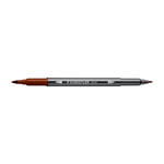 SALE Staedtler Doppelfasermaler 3001, wasservermalbar, 1 St�ck, braun