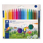NEU Filzstifte / Fasermaler, Noris Kinderstift, 20 St�ck sortiert