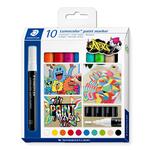 Staedtler Acrylmarker Lumocolor, 10 St�ck sortiert