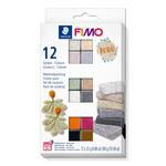 Staedtler Set Fimo Effect Boho Colours, 12 Halbbl�cke