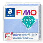 SALE Fimo Effect Edelstein, 57g, Blauachat