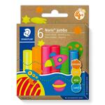 Staedtler Plastilin-Knete Noris Jumbo, 6 Neon Farben