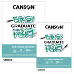 NEU Graduate Lettering Marker Block, 180 g/m� - Verschiedene Gr��en