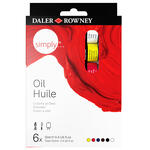 NEU Simply �lfarben Set, 6 x 12ml