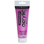 NEU GRADUATE Acrylfarbe 120 ml, Metallic Pink