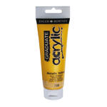NEU GRADUATE Acrylfarbe 120 ml, Metallic Gelb