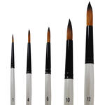 NEU GRADUATE Pinsel Synthetik, rund - Verschiedene Gr��en