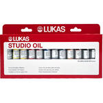 NEU LUKAS STUDIO OIL / �lmalfarben Set, 12 x 20 ml