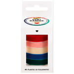 Samtb�nder-Mix Classic, 5 Farben, 10mm x 2 Meter