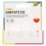 SALE Samtbord�ren-Set, Spitze