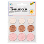 SALE Wachs-Siegel Sticker Romantic, 9 St�ck sortiert