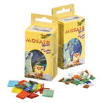 NEU Mosaik-Glassteine Mix, 10 Farben sortiert - Verschiedene Gr��en