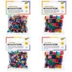 NEU Kunstharz Mosaiksteine Mix Bunt, 45g, transparent farbig sortiert - Verschiedene Ausf�hrungen