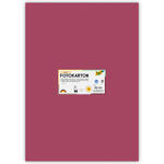 Fotokarton 300g/qm 50x70 cm, Wein-Rot, 1 Bogen