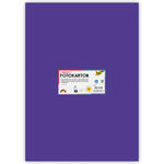 Fotokarton 300g/qm 50x70 cm, Dunkel-Violett, 1 Bogen
