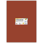 Fotokarton 300g/qm 50x70 cm, Rotbraun, 1 Bogen