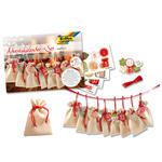 Weihnachtliche Bastelpackungen, f�r Karten, Adventskalender, etc. - Verschiedene Ausf�hrungen