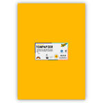 Tonpapier 130g/qm, DIN A3, 50er Pack, Goldgelb