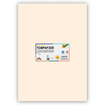 Tonpapier 130g/qm, DIN A3, 50er Pack, Hellbeige