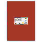 Tonpapier 130g/qm, DIN A3, 50er Pack, Rotbraun