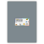 Tonpapier 130g/qm, DIN A3, 50er Pack, Steingrau