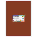 Tonpapier 130g/qm, DIN A3, 50er Pack, Schokobraun