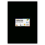 Tonpapier 130g/qm, DIN A3, 50er Pack, Schwarz