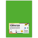 Tonpapier, 100 Bogen, 130 g/qm, DIN A4, Grasgr�n