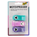 3er-Set Motivpr�ger Teddy, Herzen, Schmetterling