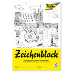 Zeichenblock mit Leinen, 10 Blatt, 120g/m� - Verschiedene Formate