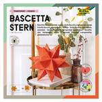 Faltbl�tter Bascetta Stern Transparent Orange - Verschiedene Gr��en