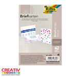 Briefkarten DIN A6, wei�, 25 St�ck