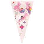 Schult�ten-Bastelset Einhorn, irisierend pink, inkl. Zubeh�r & Anleitung