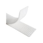 Klettband, wei�, L�nge: 100cm, Breite: 25mm