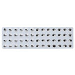 NEU Create it Easy Wackelaugen mit Wimpern, rund, 18 mm, selbstklebend, 14 St�ck