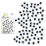 NEU Create it Easy Wackelaugen, rund, 16 mm, 100 St�ck