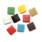 NEU Glas-Mosaik-Starterset, quadratisch, 20x20x2 mm, 200 g, ca. 60 St�ck, Multicolor