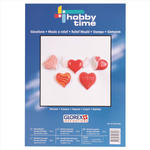 SALE Gie�form Glorex Herzen verziert
