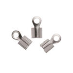 NEU Endst�ck, 20 St�ck, 5 x 9,5 mm, silberfarben