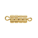 NEU Magnetverschuss, 5 x 11 mm, goldfarben