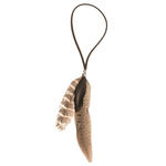 SALE Dekoh�nger mit Federn, ca. 13cm, 1 St�ck
