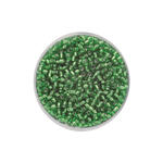 Create it Easy Rocailles 2,6 mm, 17g, Silbereinzug hellgr�n