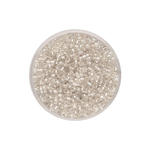 Create it Easy Rocailles 2,6 mm, 17g, Silbereinzug transparent